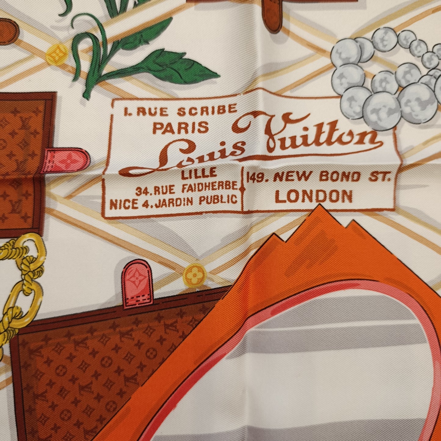 Foulard in seta Louis Vuitton