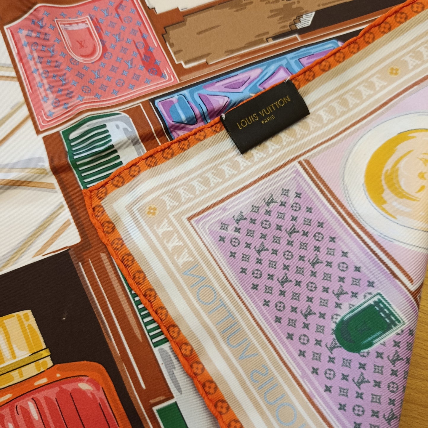 Foulard in seta Louis Vuitton