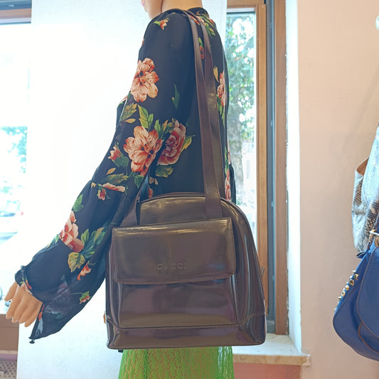 Borsa vintage Gucci bamboo
