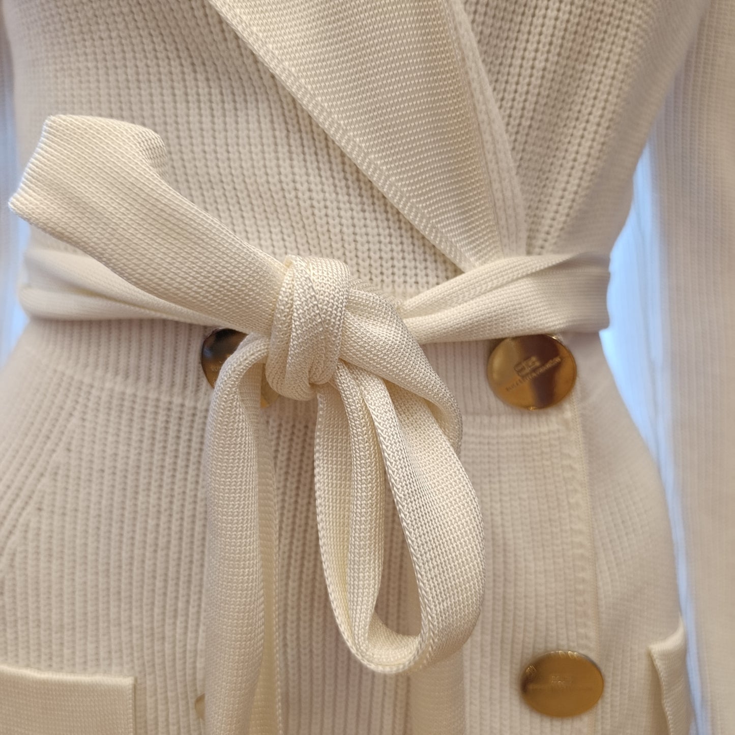 Abito bianco Elisabetta Franchi tg40