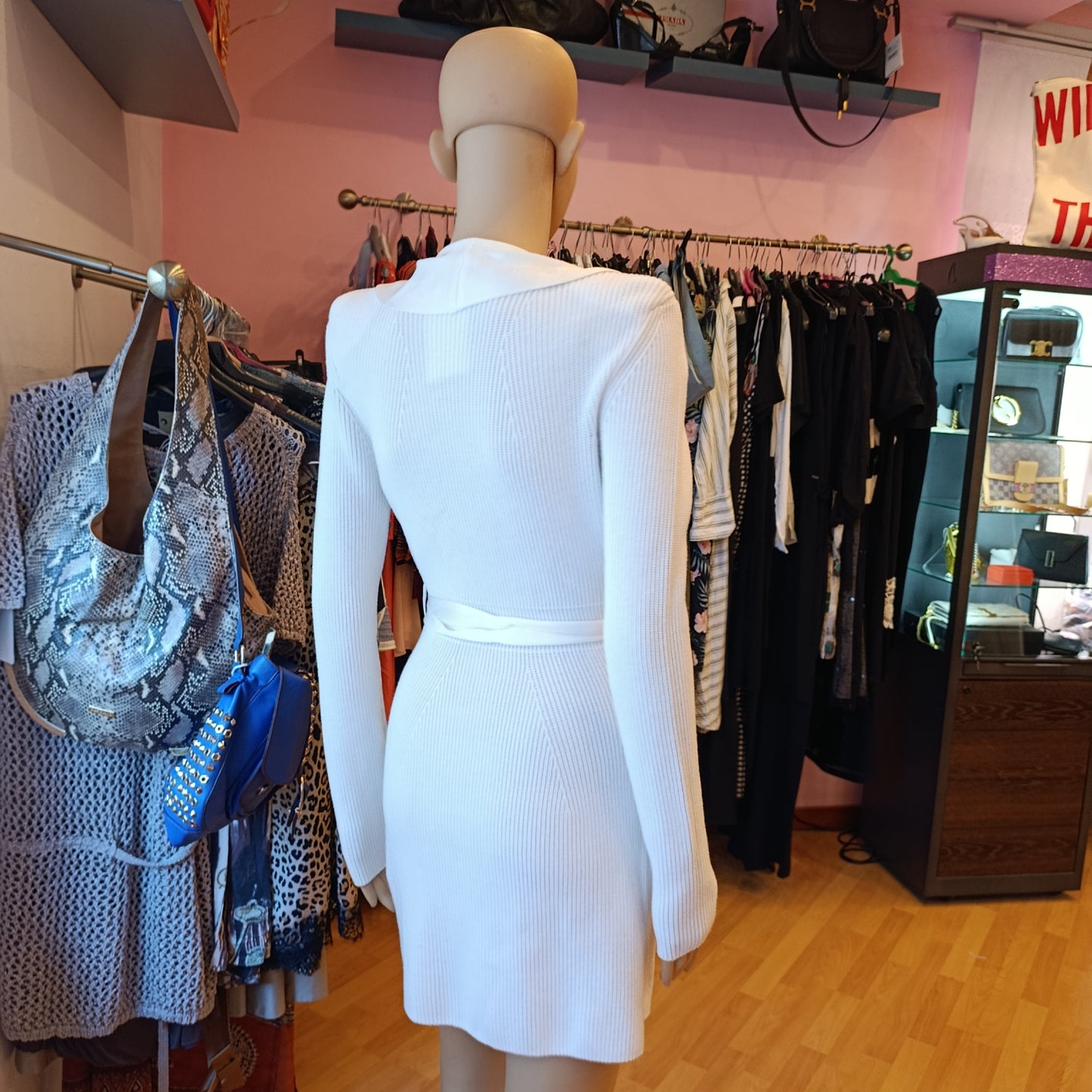 Abito bianco Elisabetta Franchi tg40
