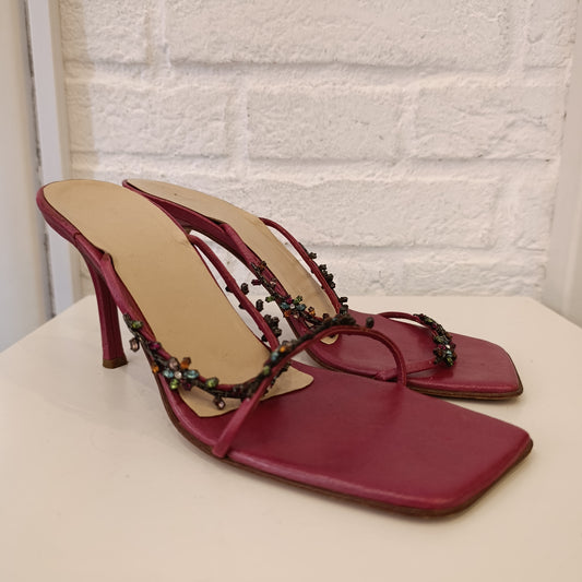 Sandalo Vicini n*38 bordeaux