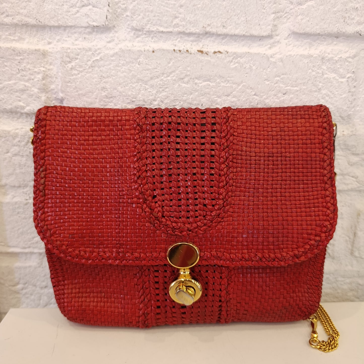 Borsa vintage intrecciata