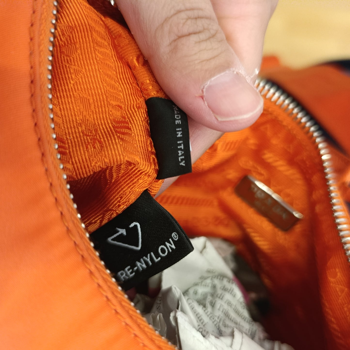 Prada Re Edition arancione