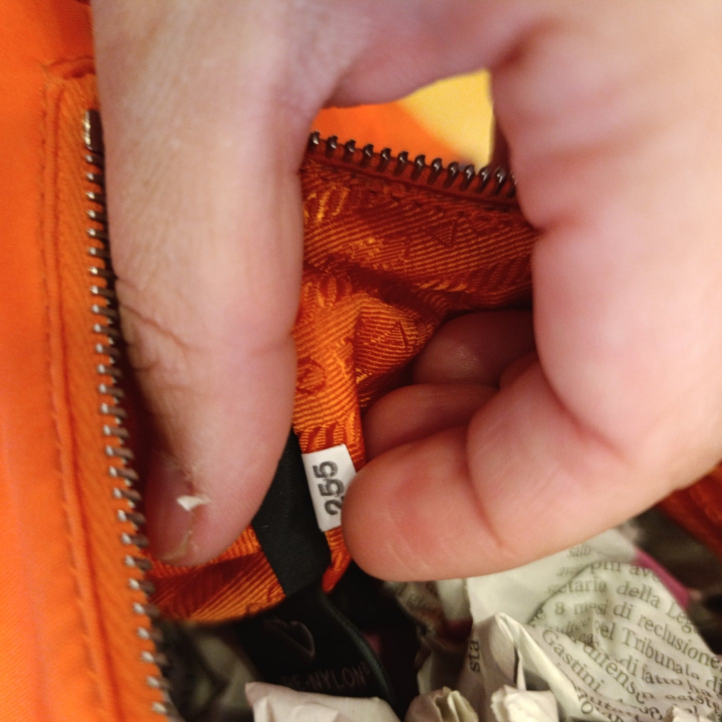 Prada Re Edition arancione