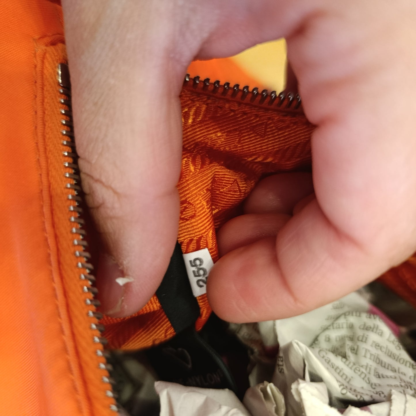 Prada Re Edition arancione