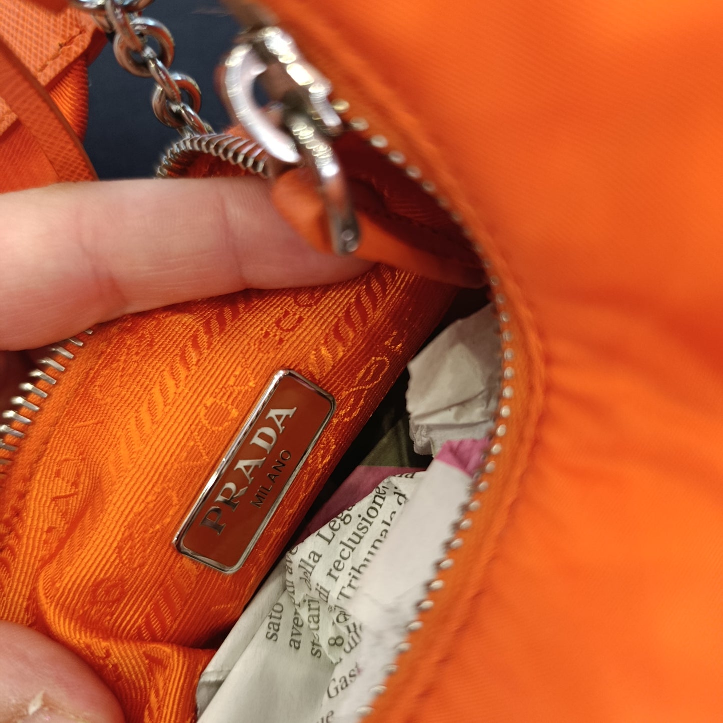 Prada Re Edition arancione