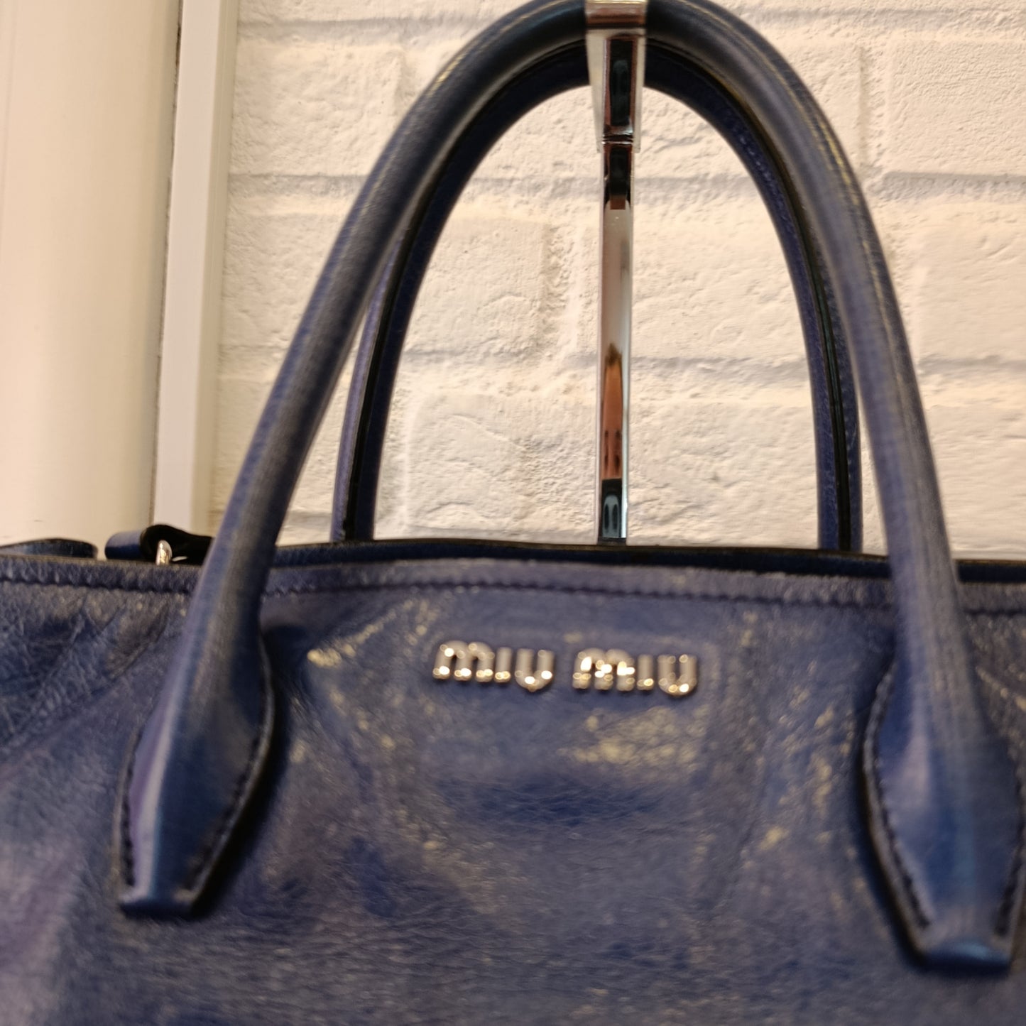 Borsa Miu Miu blu