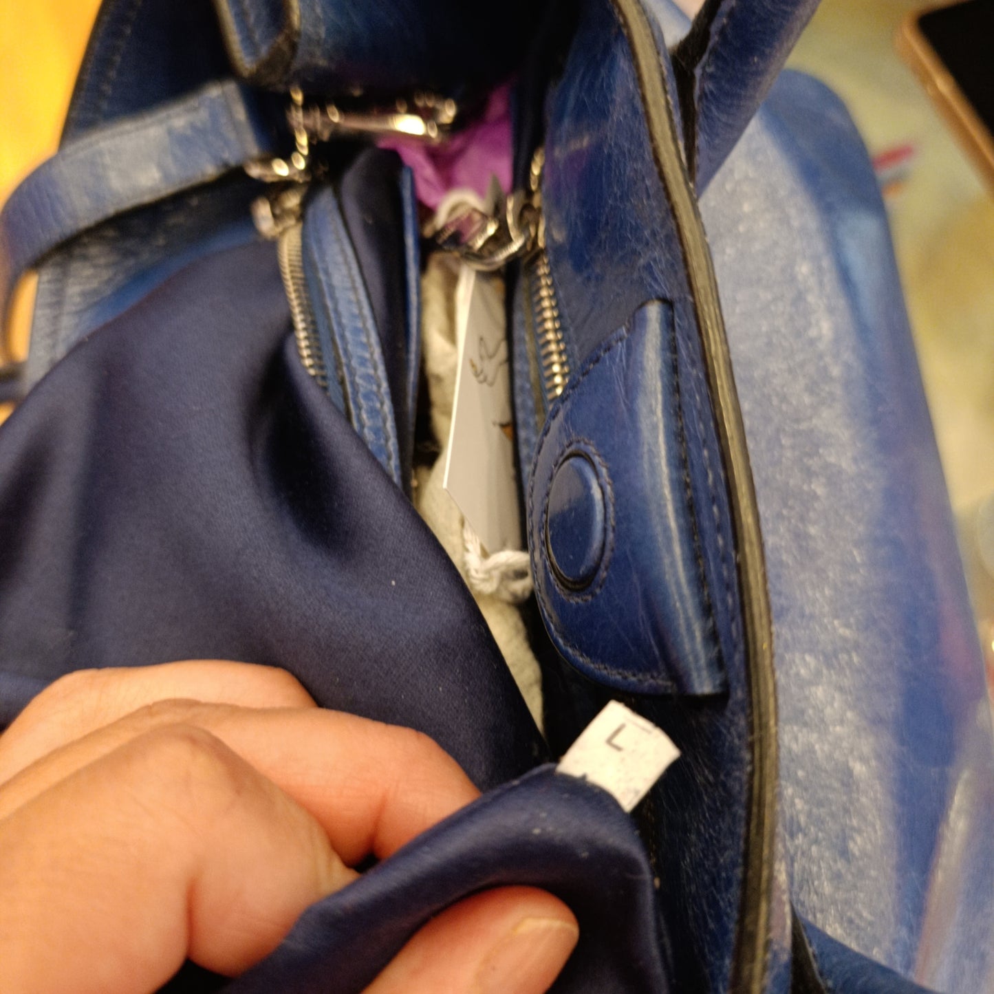Borsa Miu Miu blu