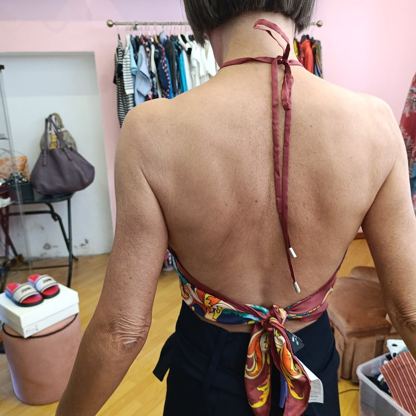 Top Etro seta nuovo tg U