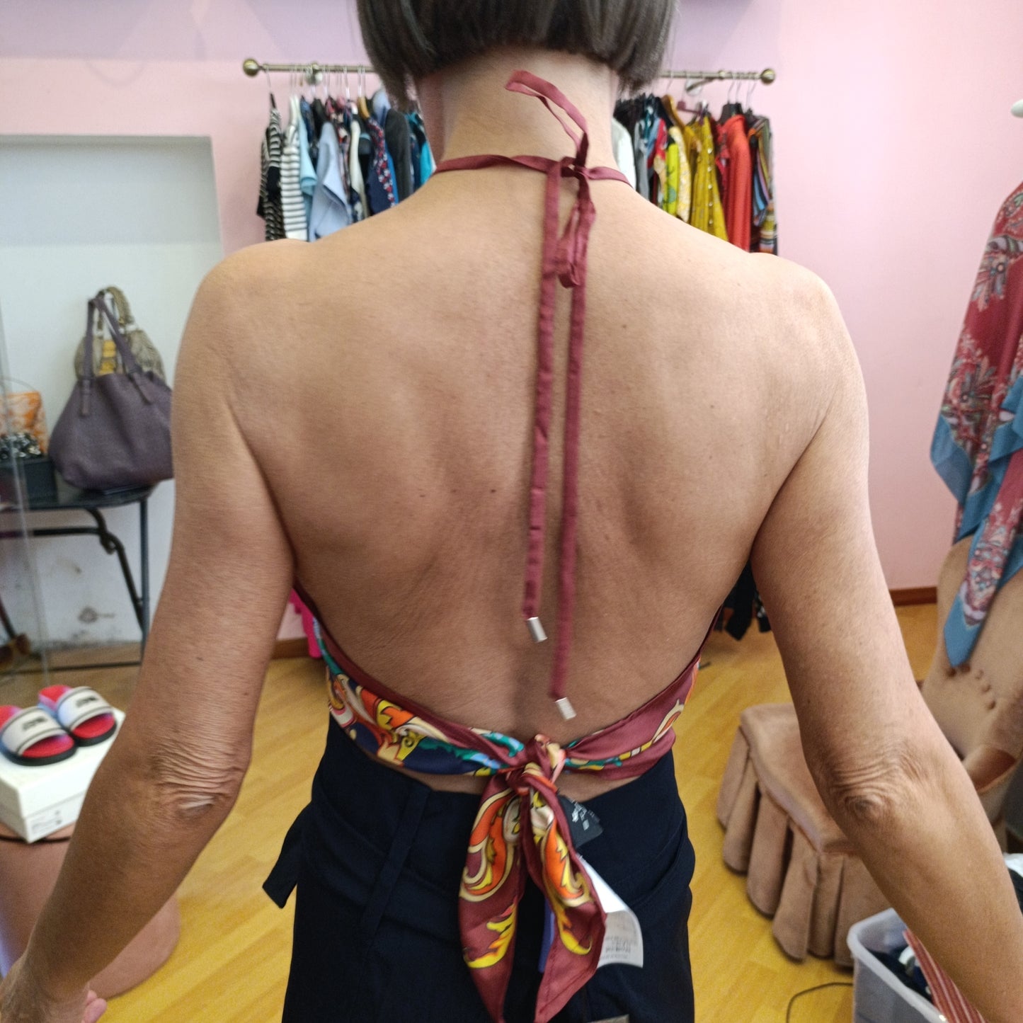 Top Etro seta nuovo tg U