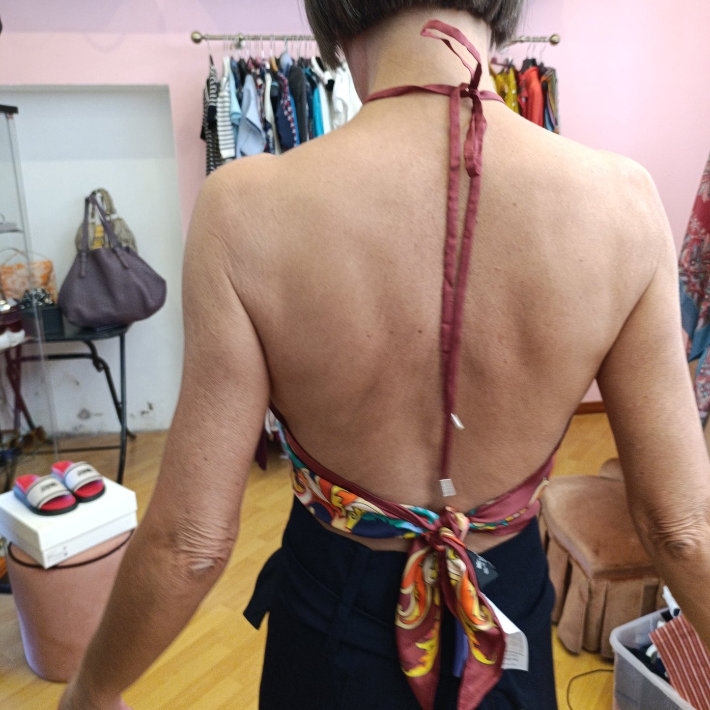 Top Etro seta nuovo tg U