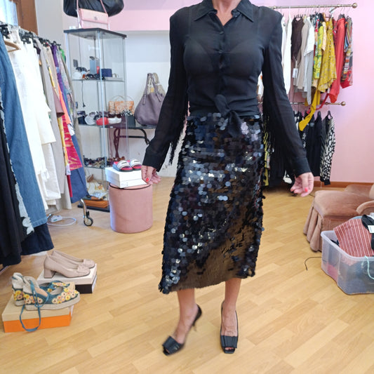 Gonna paillettes tg S