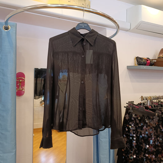 Camicia Moschino frange tg 42