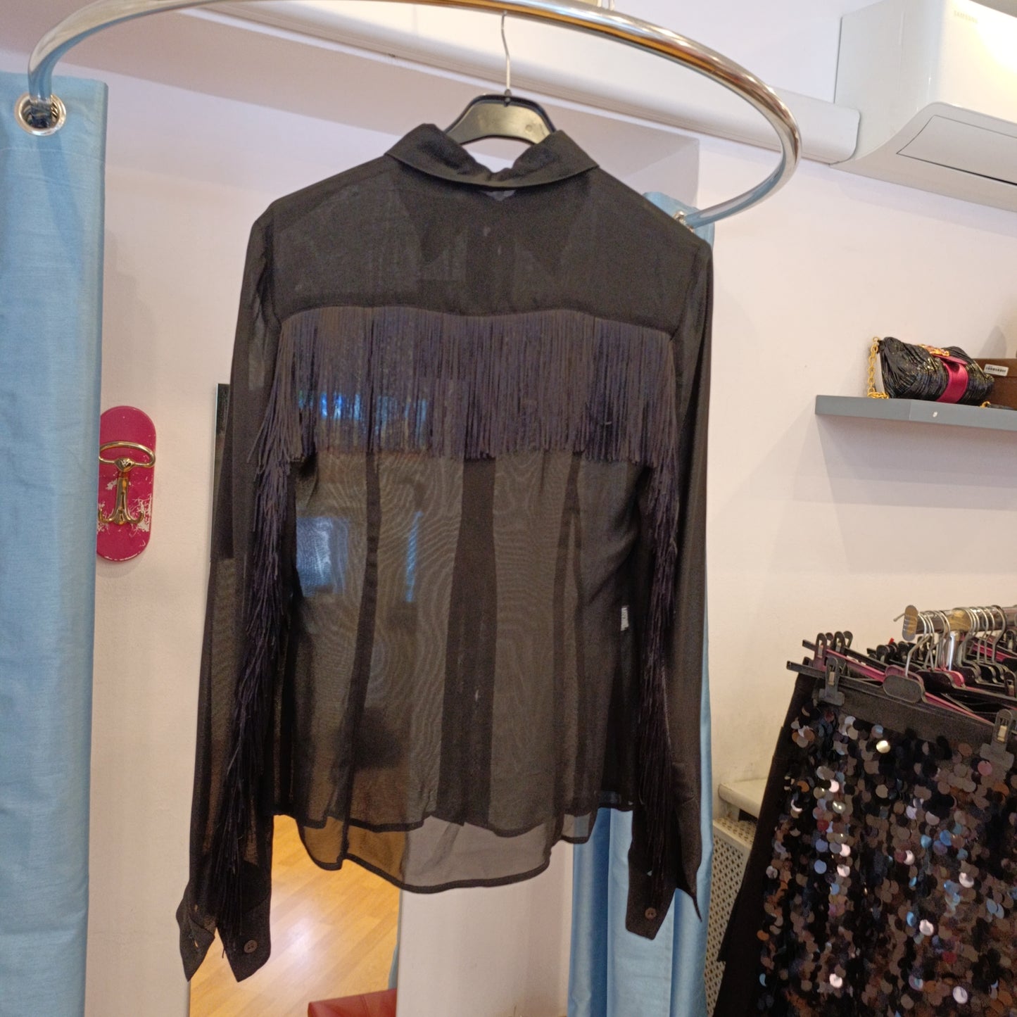 Camicia Moschino frange tg 42