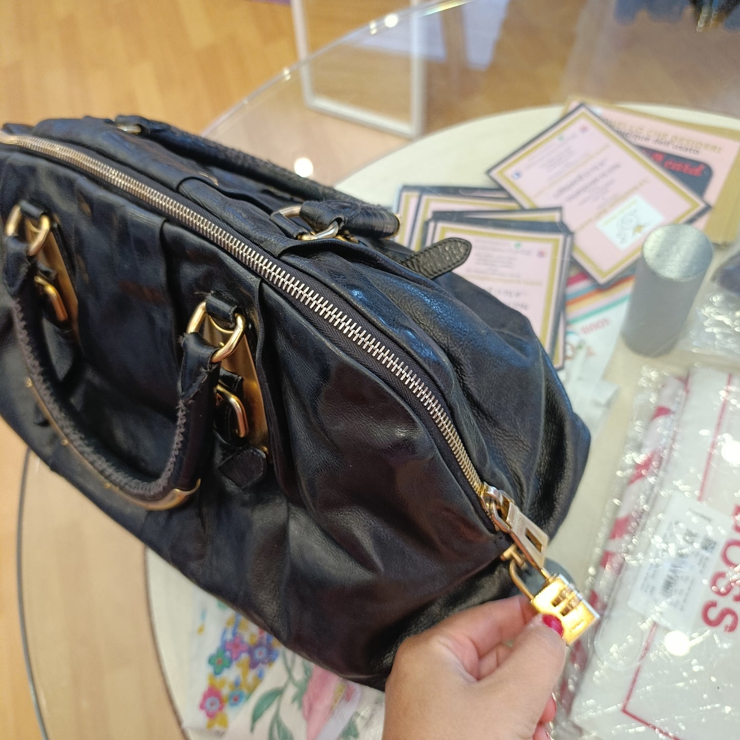 Borsa Prada pelle
