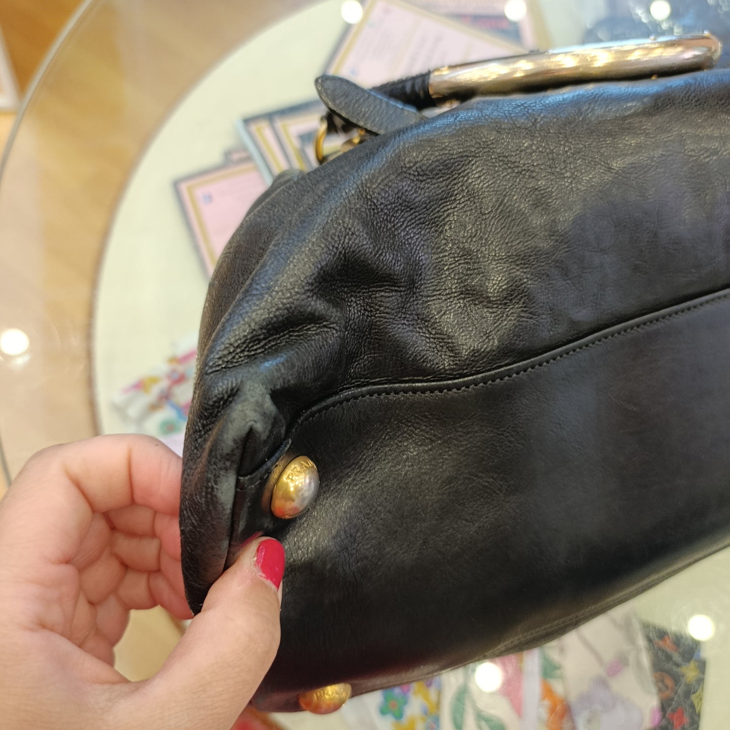 Borsa Prada pelle