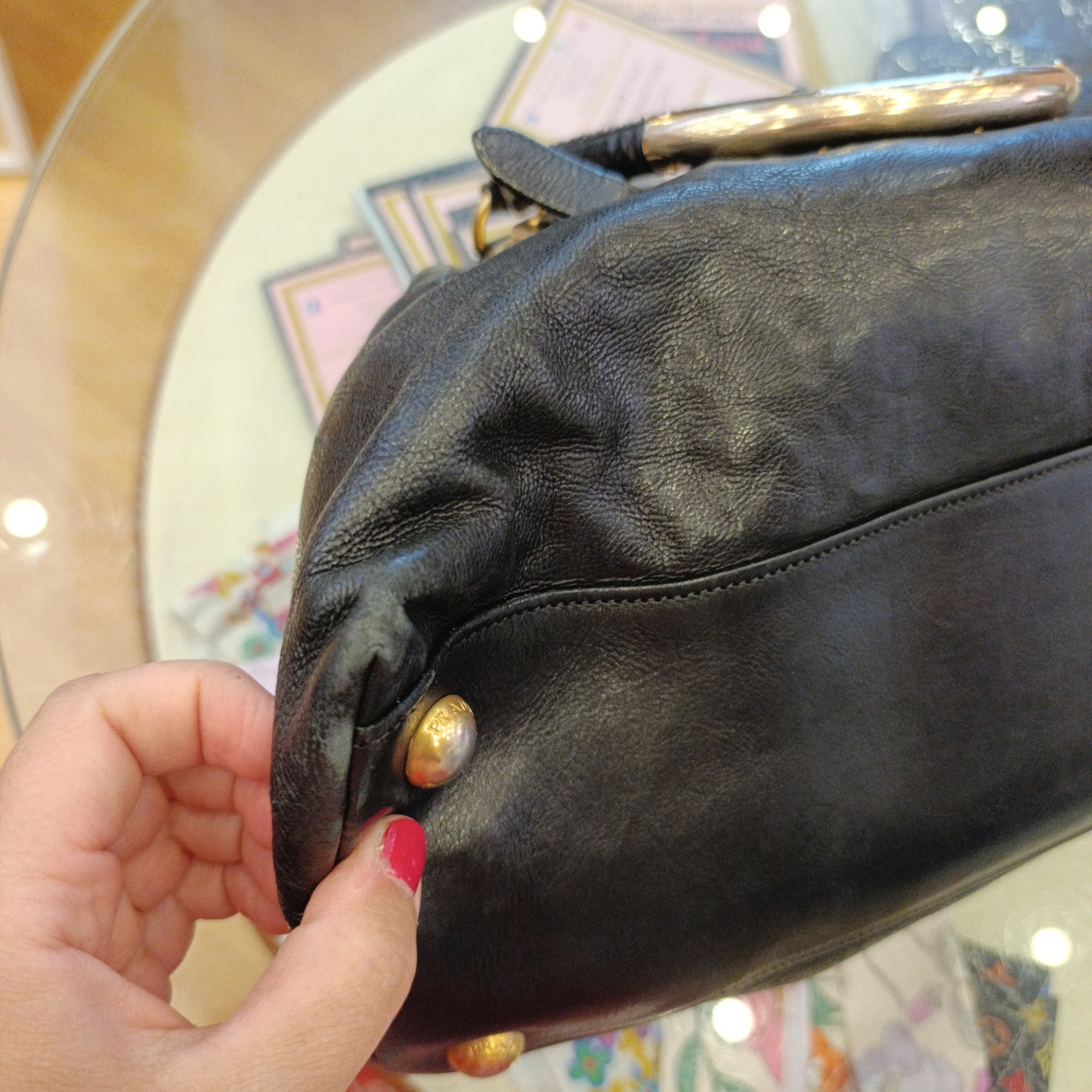 Borsa Prada pelle