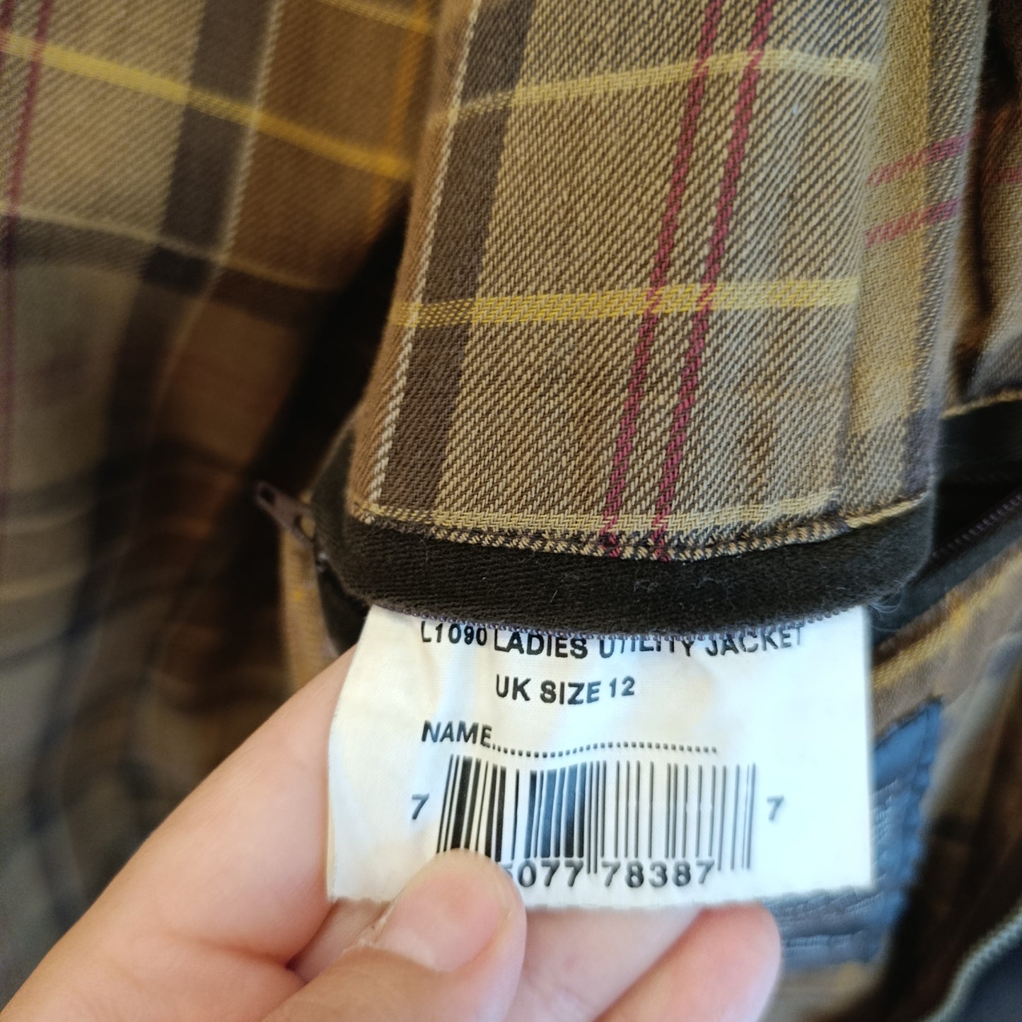 Giacca Barbour tg 12