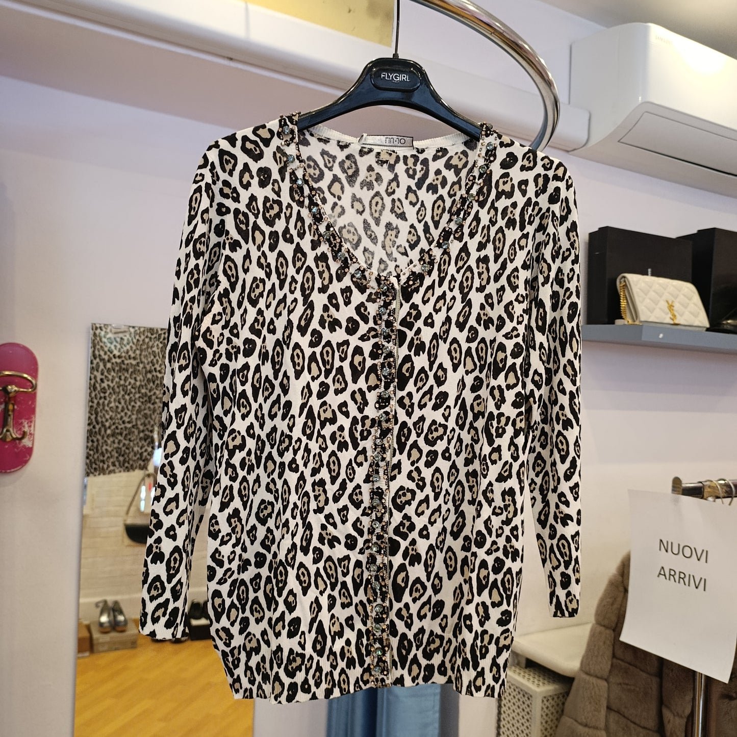 Maglioncino Liu Jo leopardato tg 44