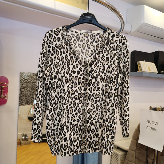 Maglioncino Liu Jo leopardato tg 44