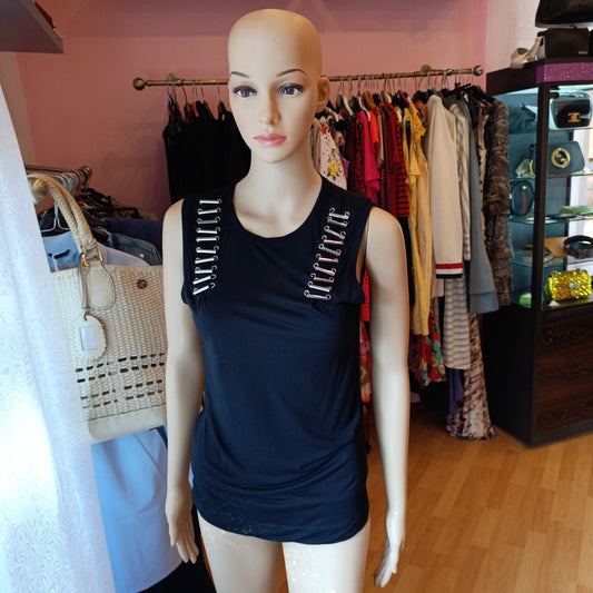 Top Gucci con applicazioni tg M