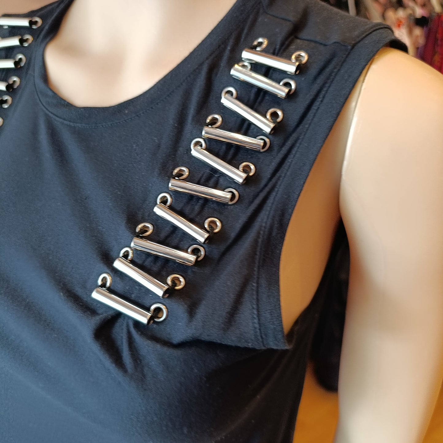 Top Gucci con applicazioni tg M