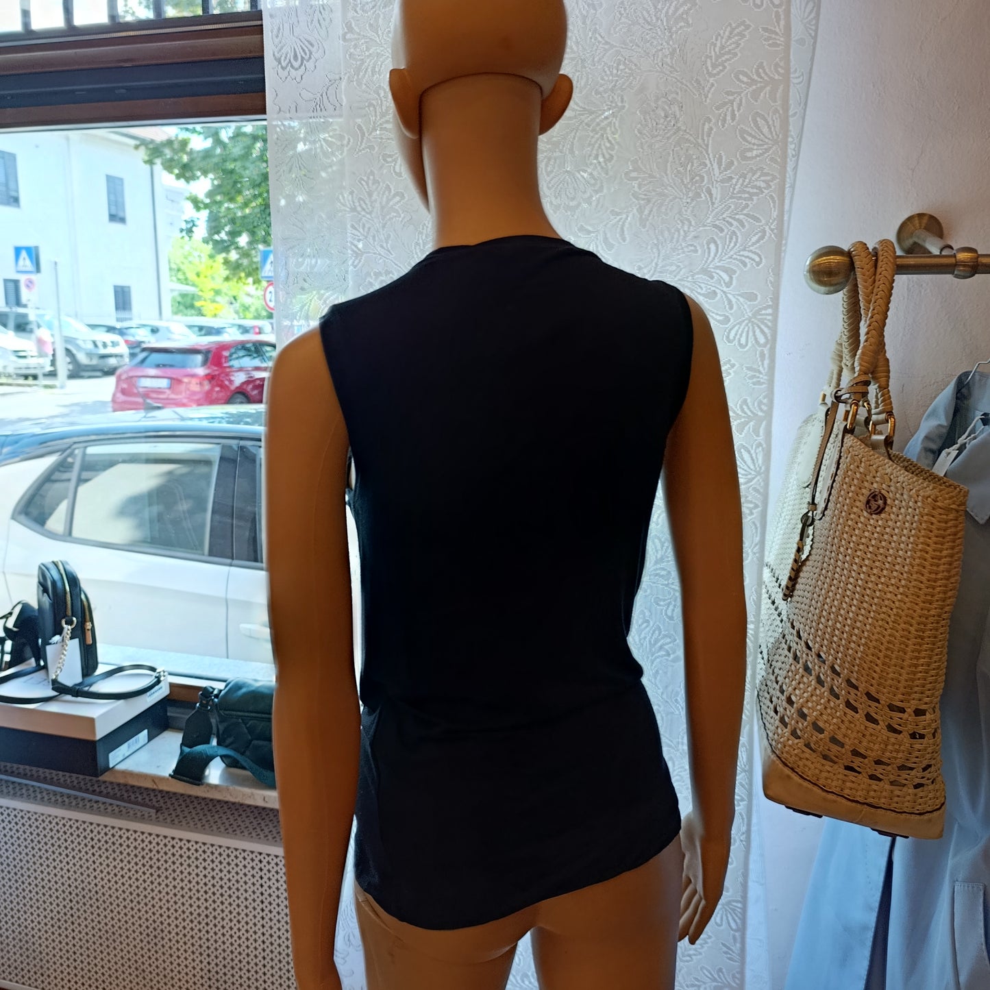 Top Gucci con applicazioni tg M