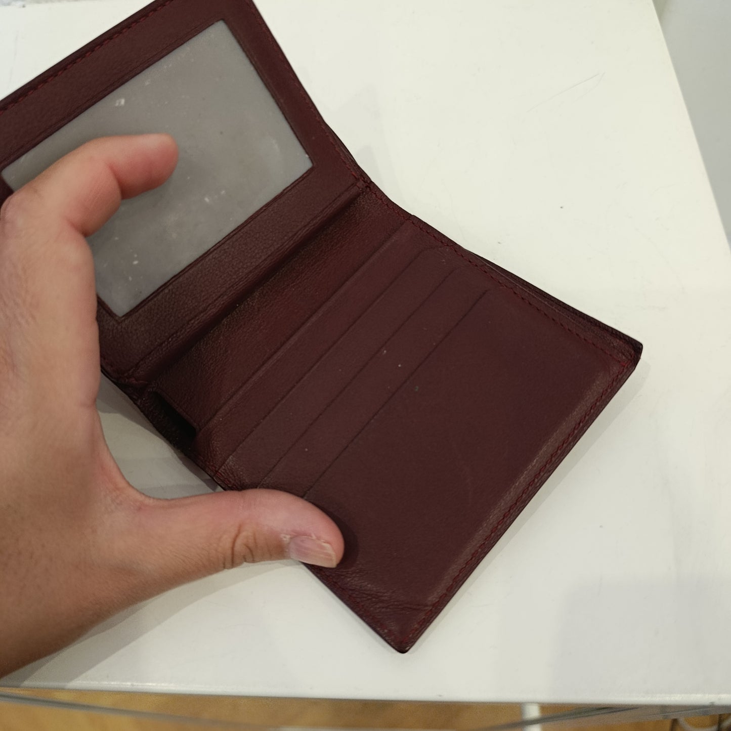 Portafoglio Cartier bordeaux