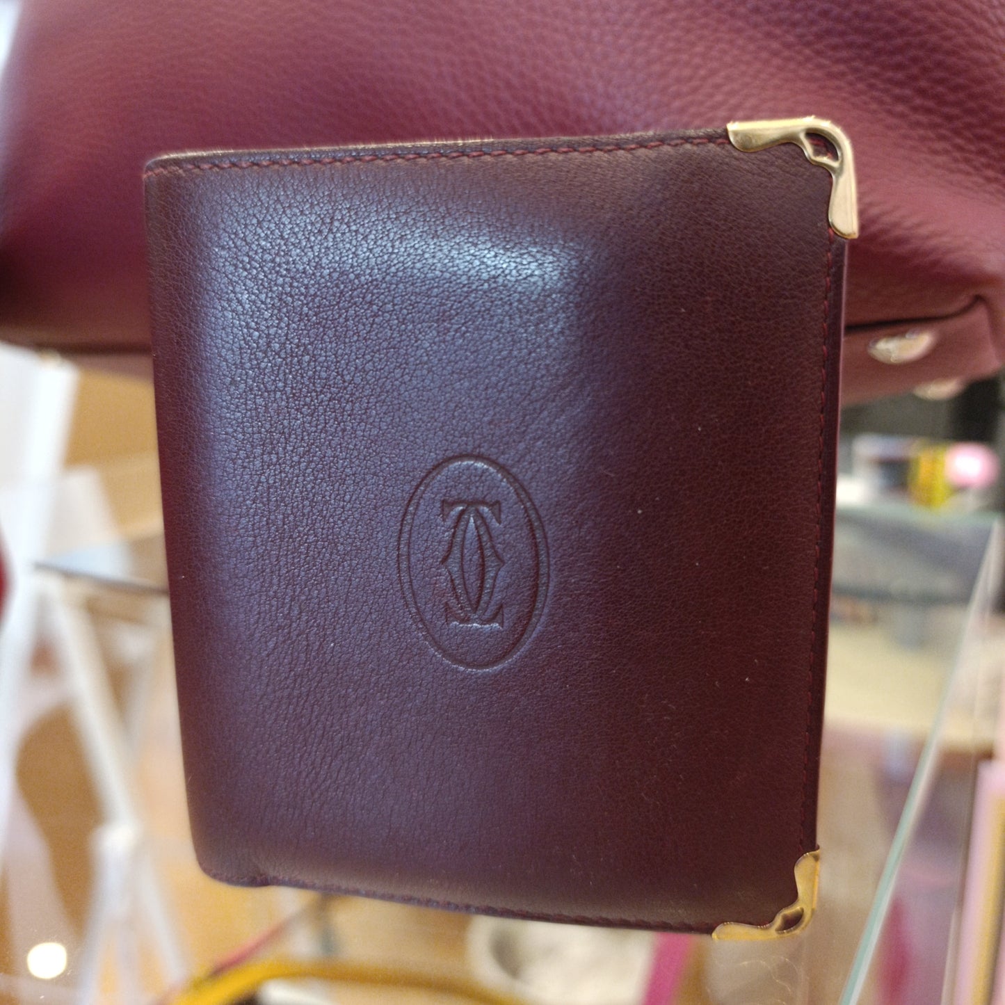 Portafoglio Cartier bordeaux