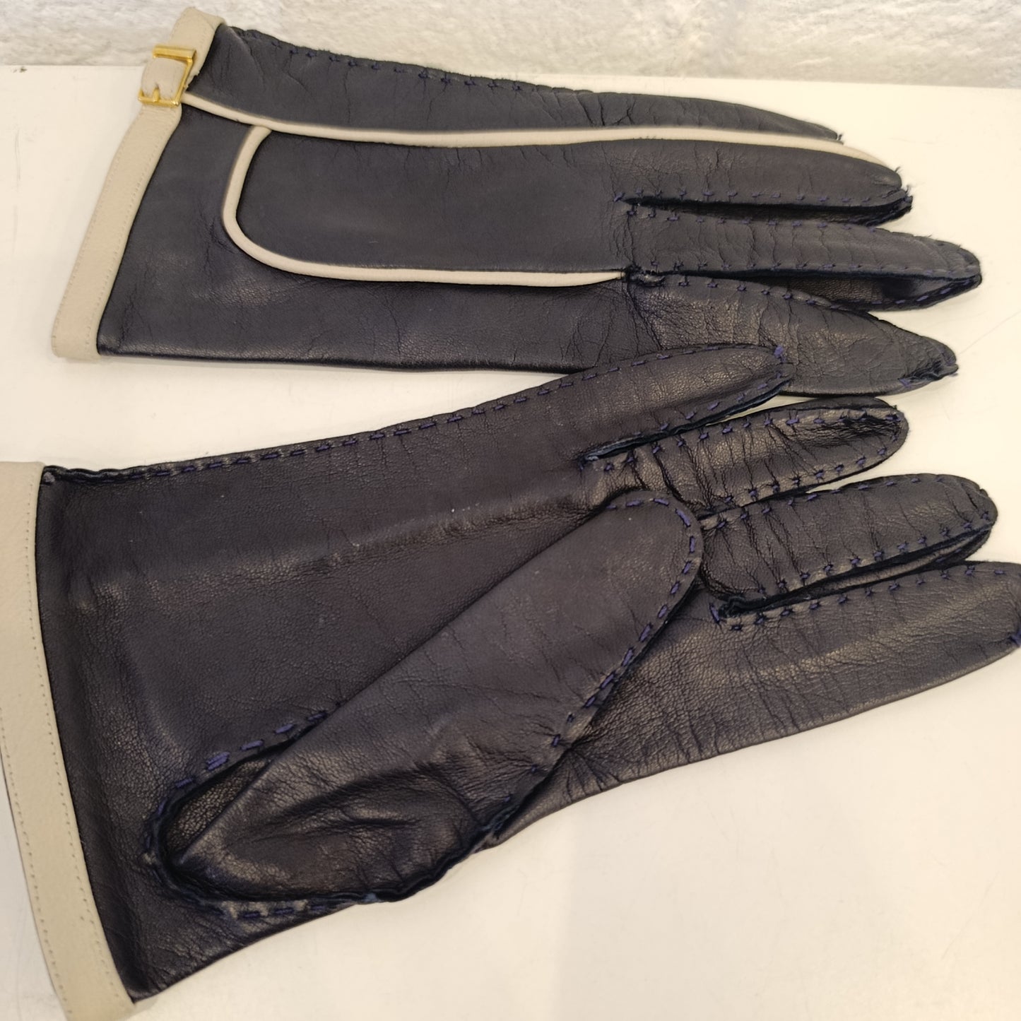 Guanti Giorgio Armani blu notte
