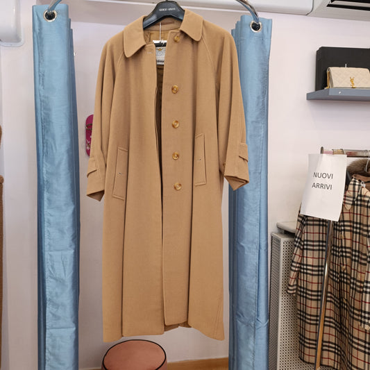 Cappotto Burberry cammello tg S abbondante