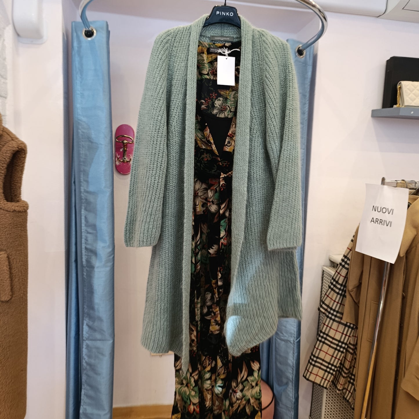 Abito Sandro Ferrone con cardigan tg 44