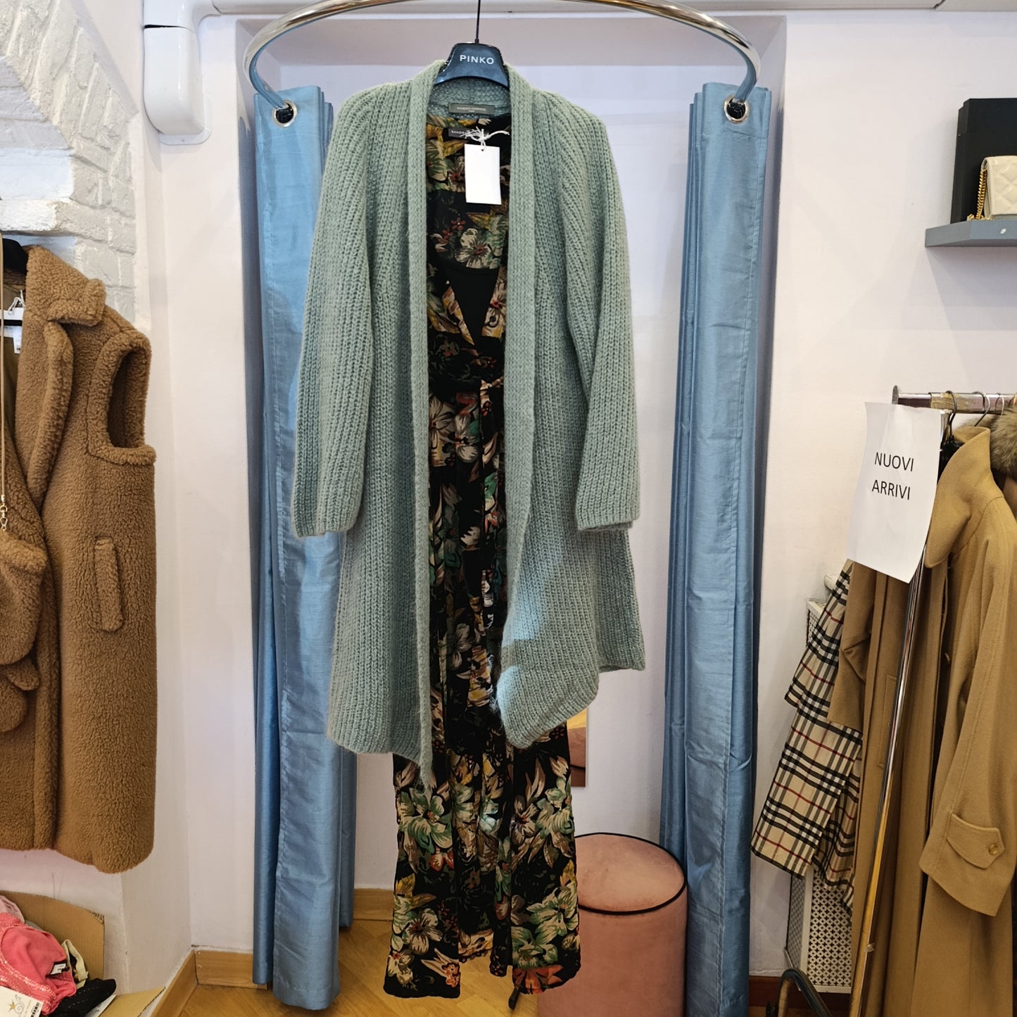Abito Sandro Ferrone con cardigan tg 44