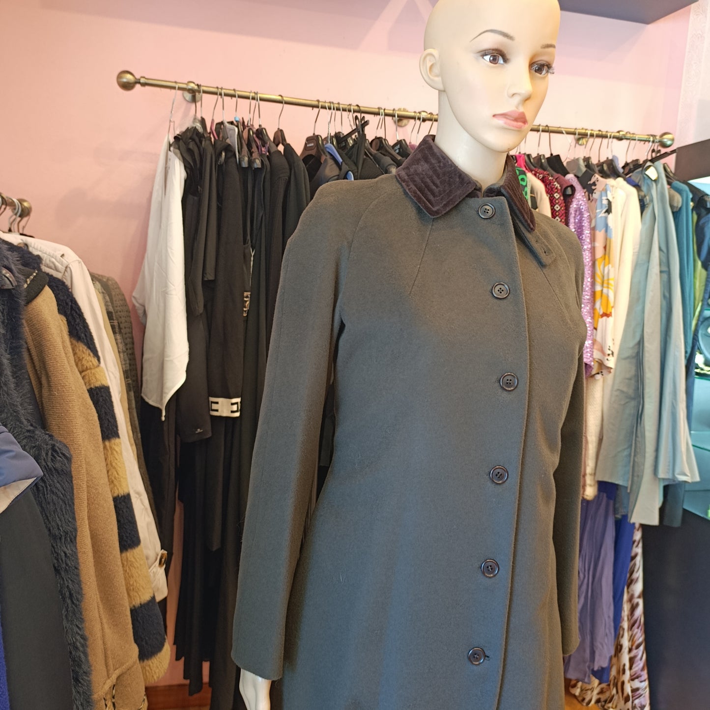 Cappotto Aspesi classico marrone tg 40