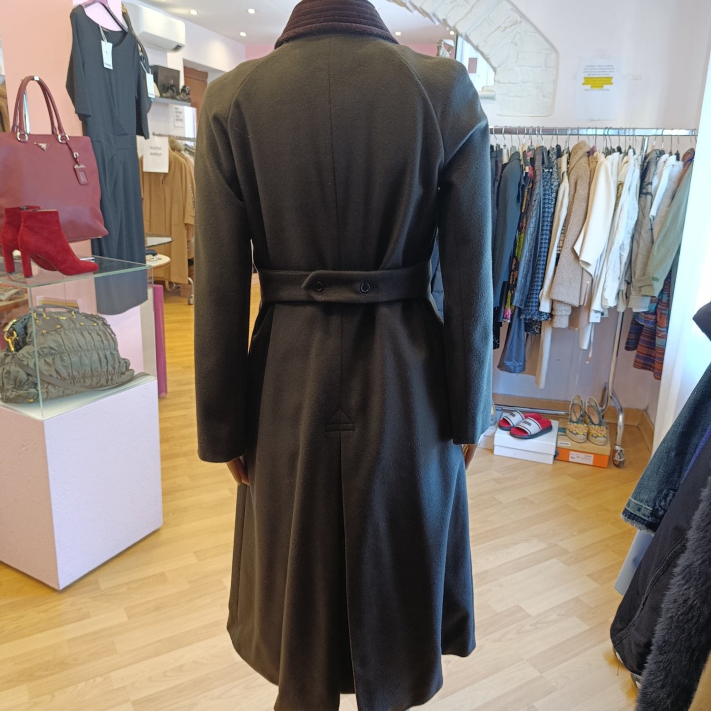 Cappotto Aspesi classico marrone tg 40