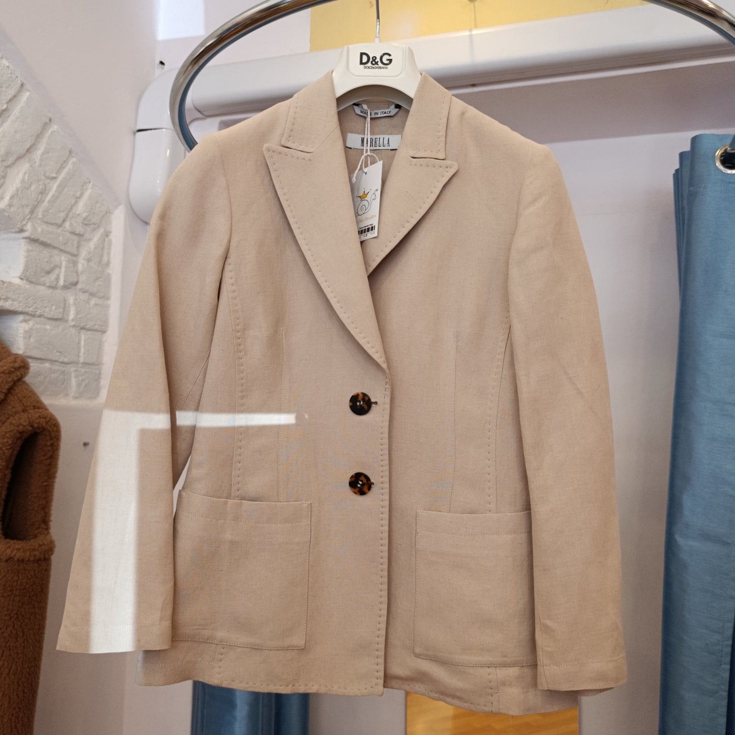 Blazer Marella beige tg 38