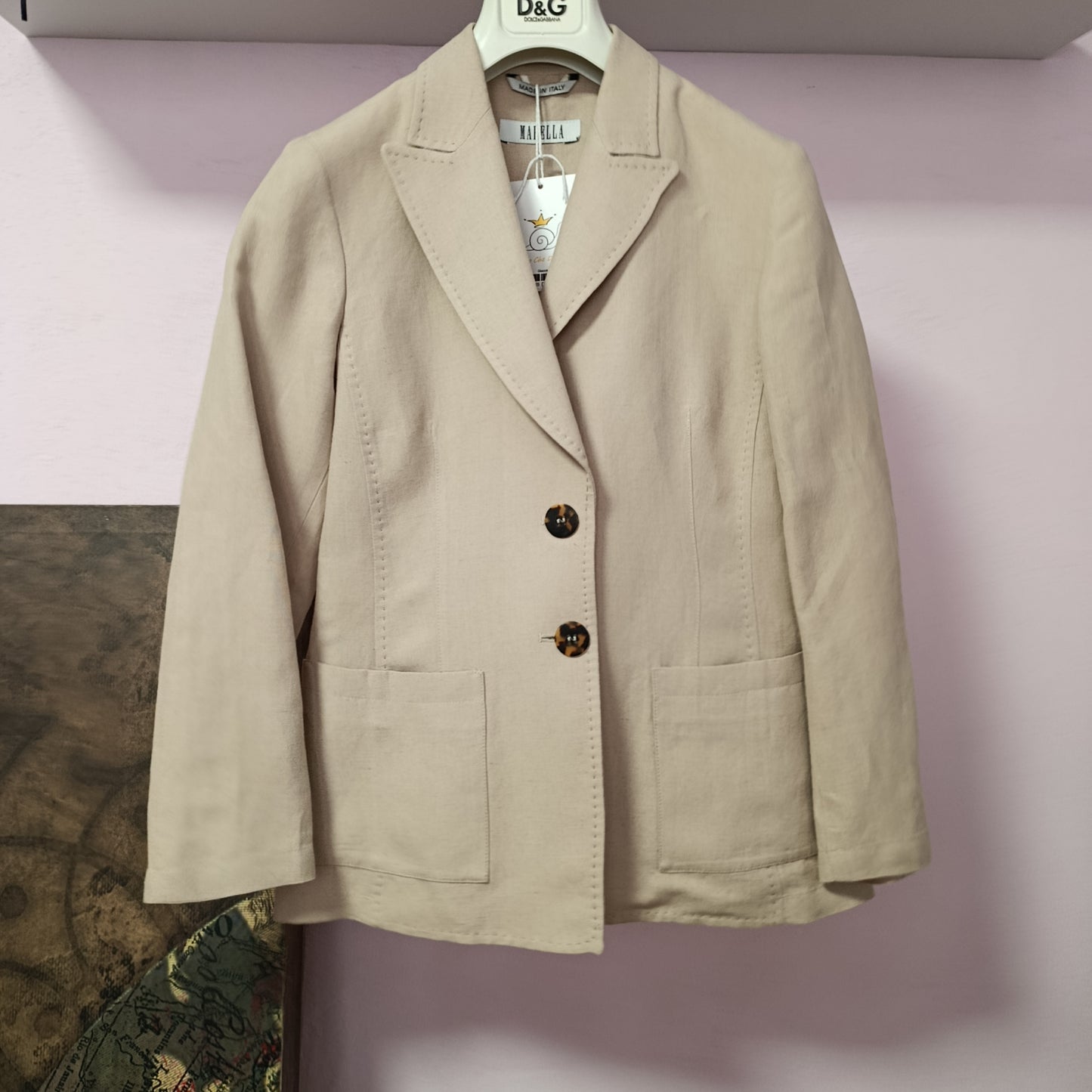Blazer Marella beige tg 38