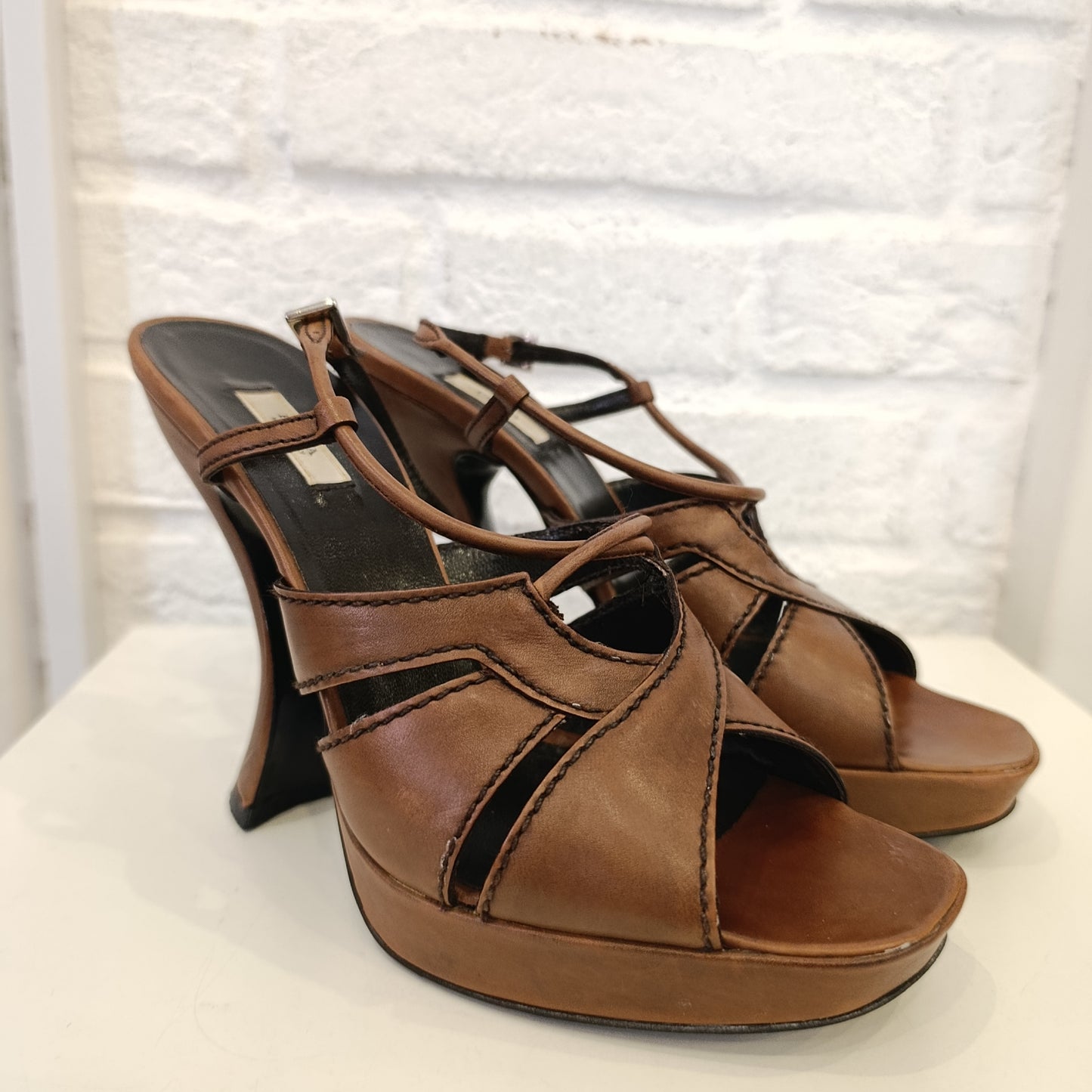 Scarpe Prada n*37 marroni