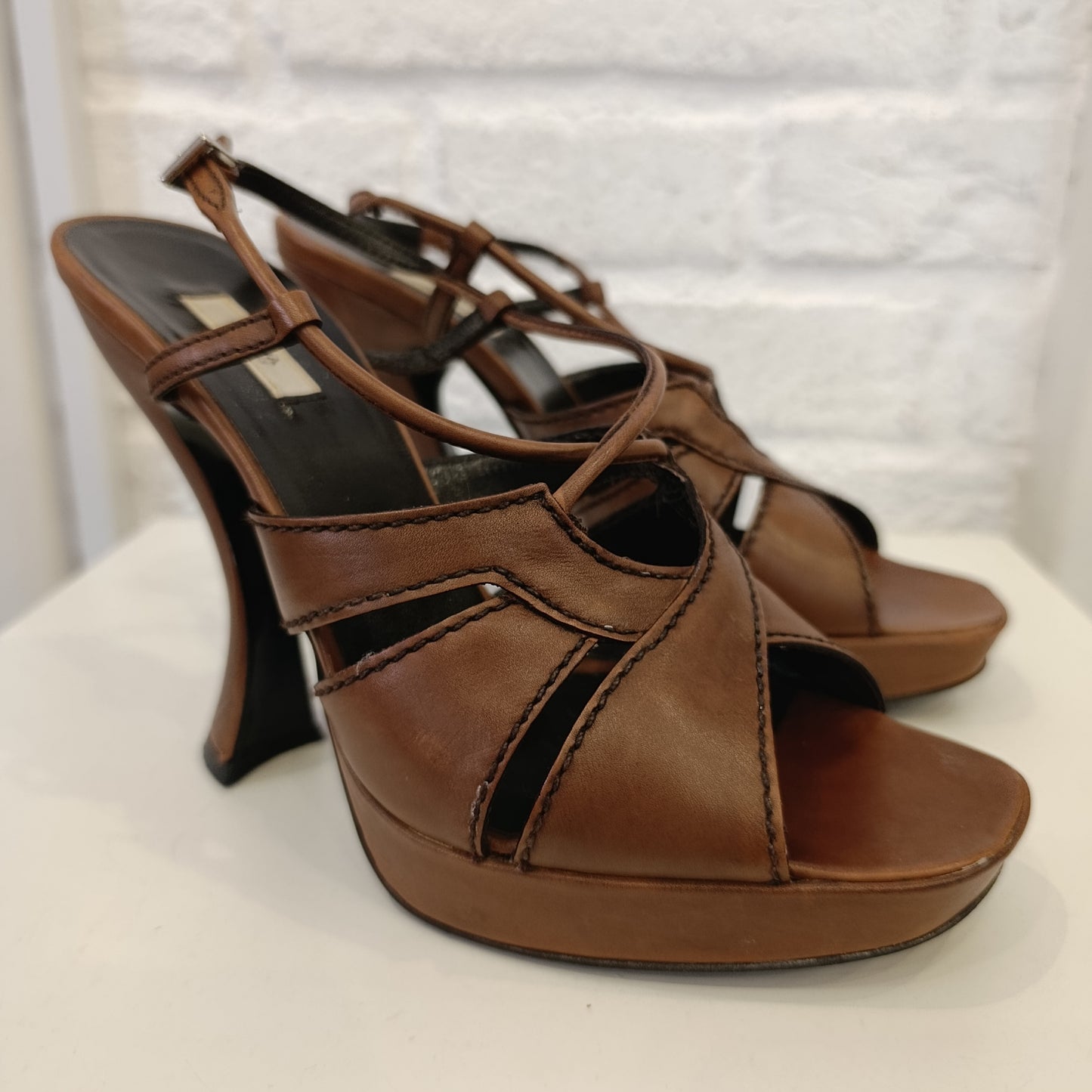 Scarpe Prada n*37 marroni