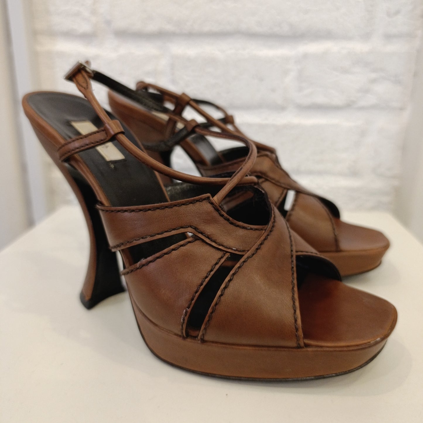 Scarpe Prada n*37 marroni