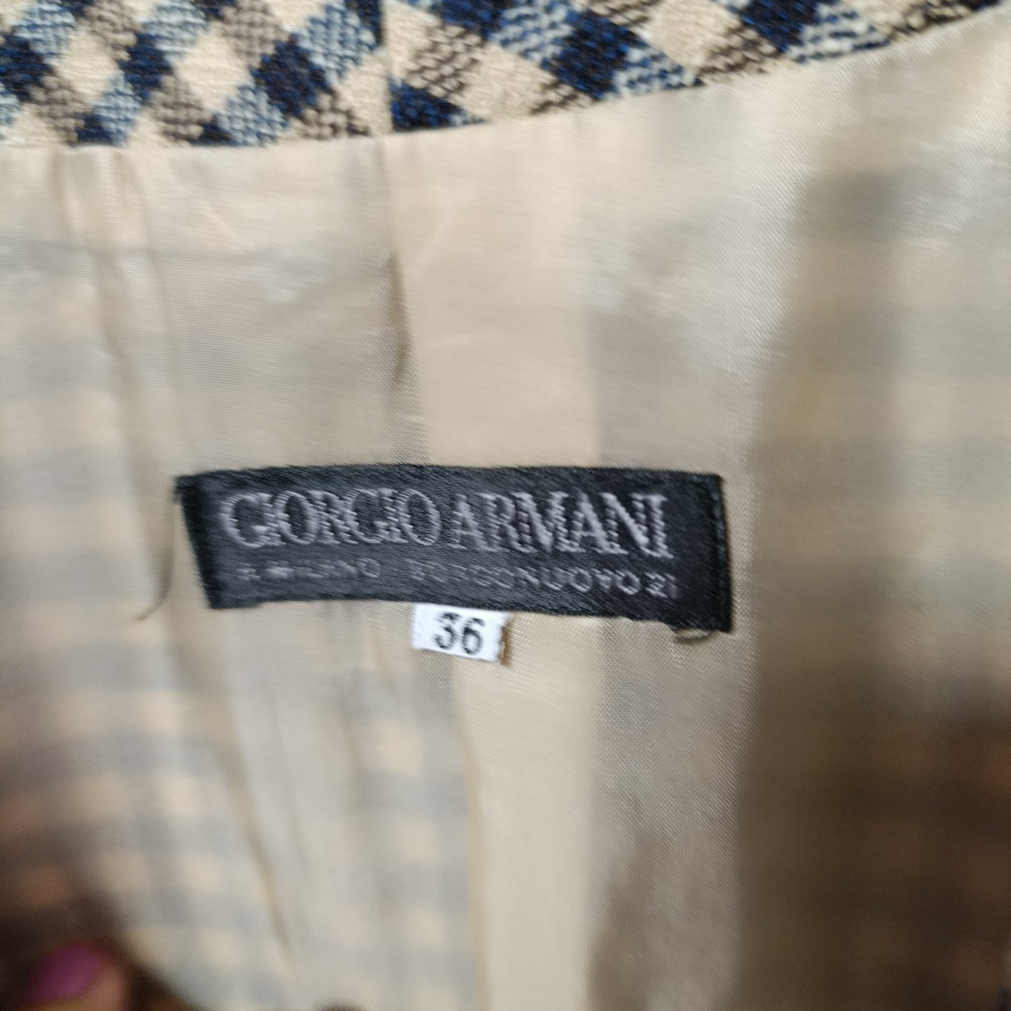 Giacca Giorgio Armani tg 36 over