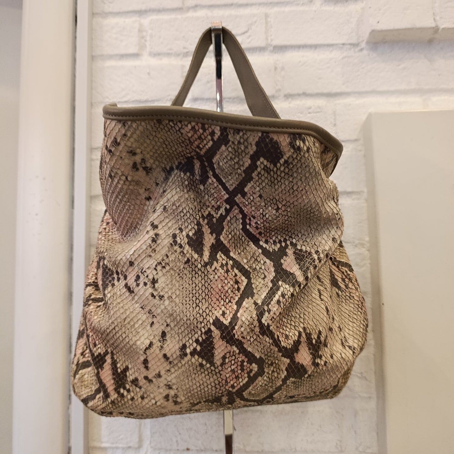 Borsa Emporio Armani pitone