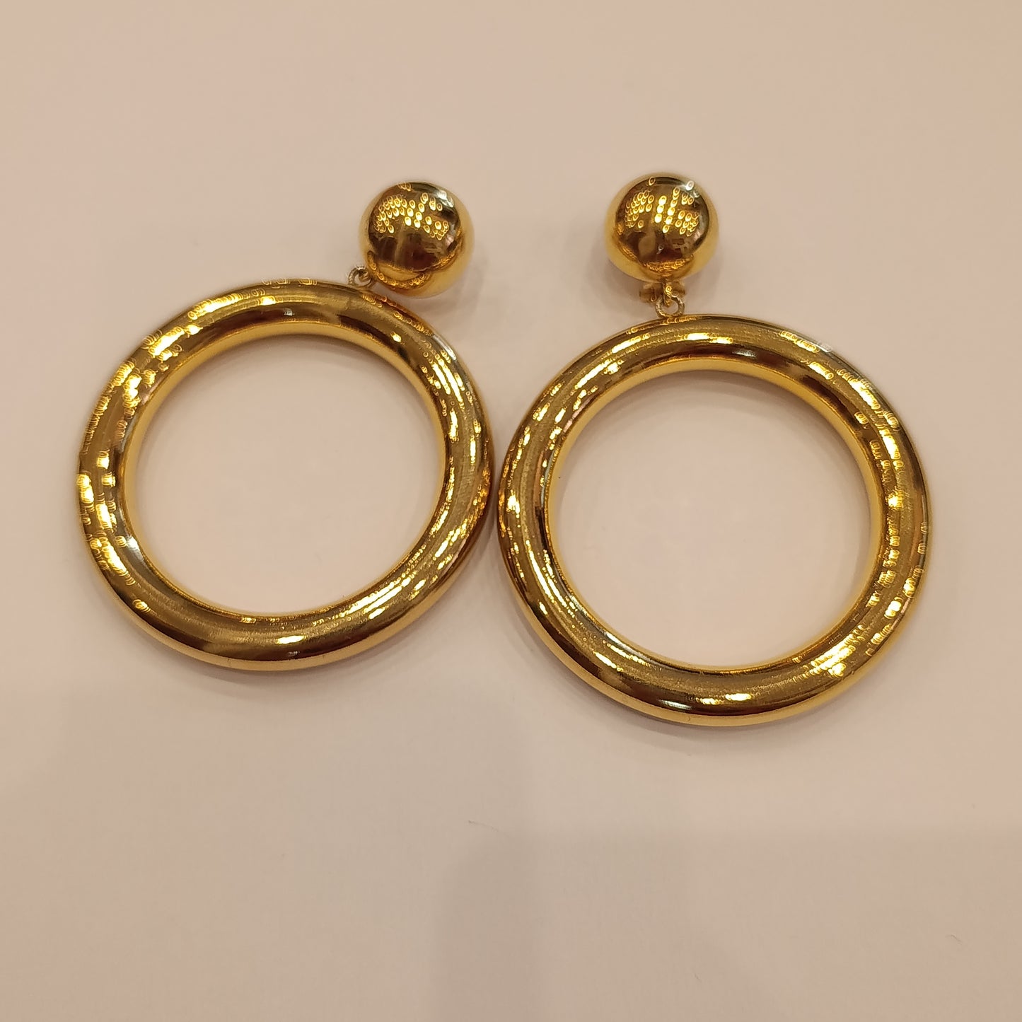 Orecchini vintage a cerchio