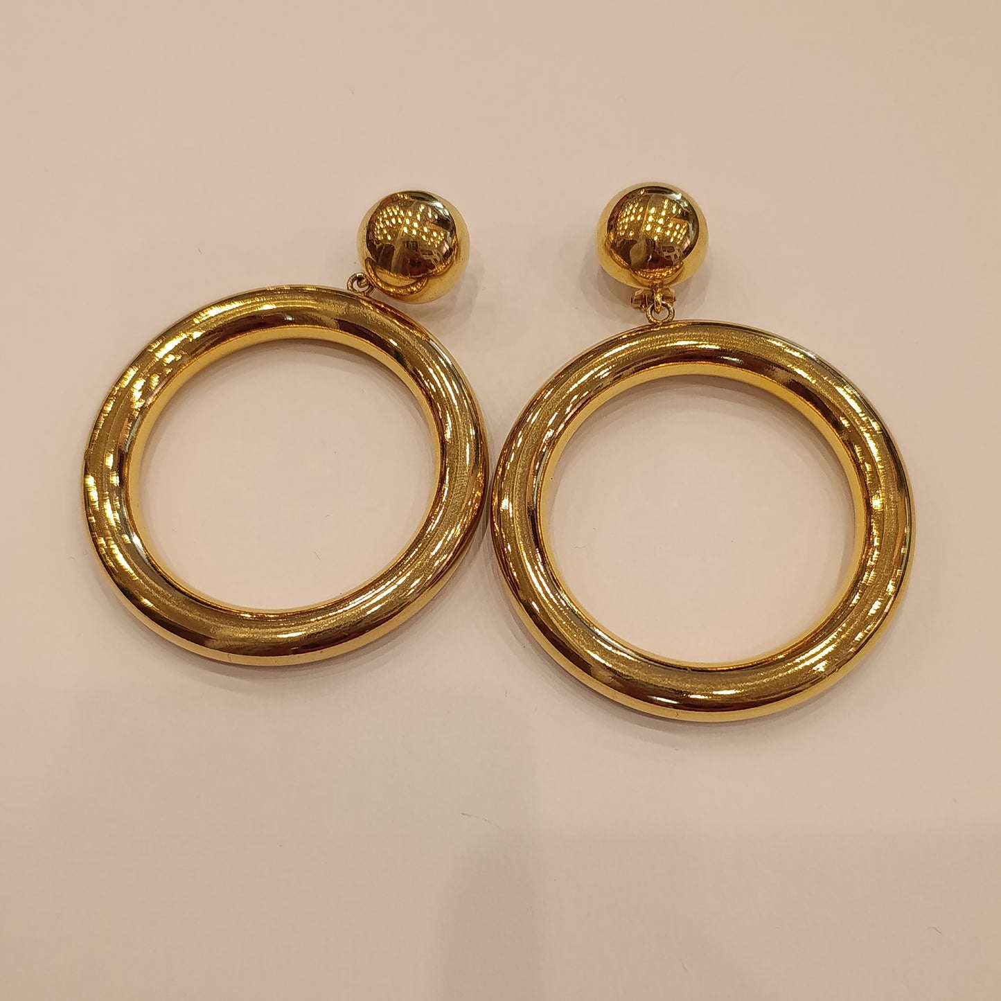 Orecchini vintage a cerchio