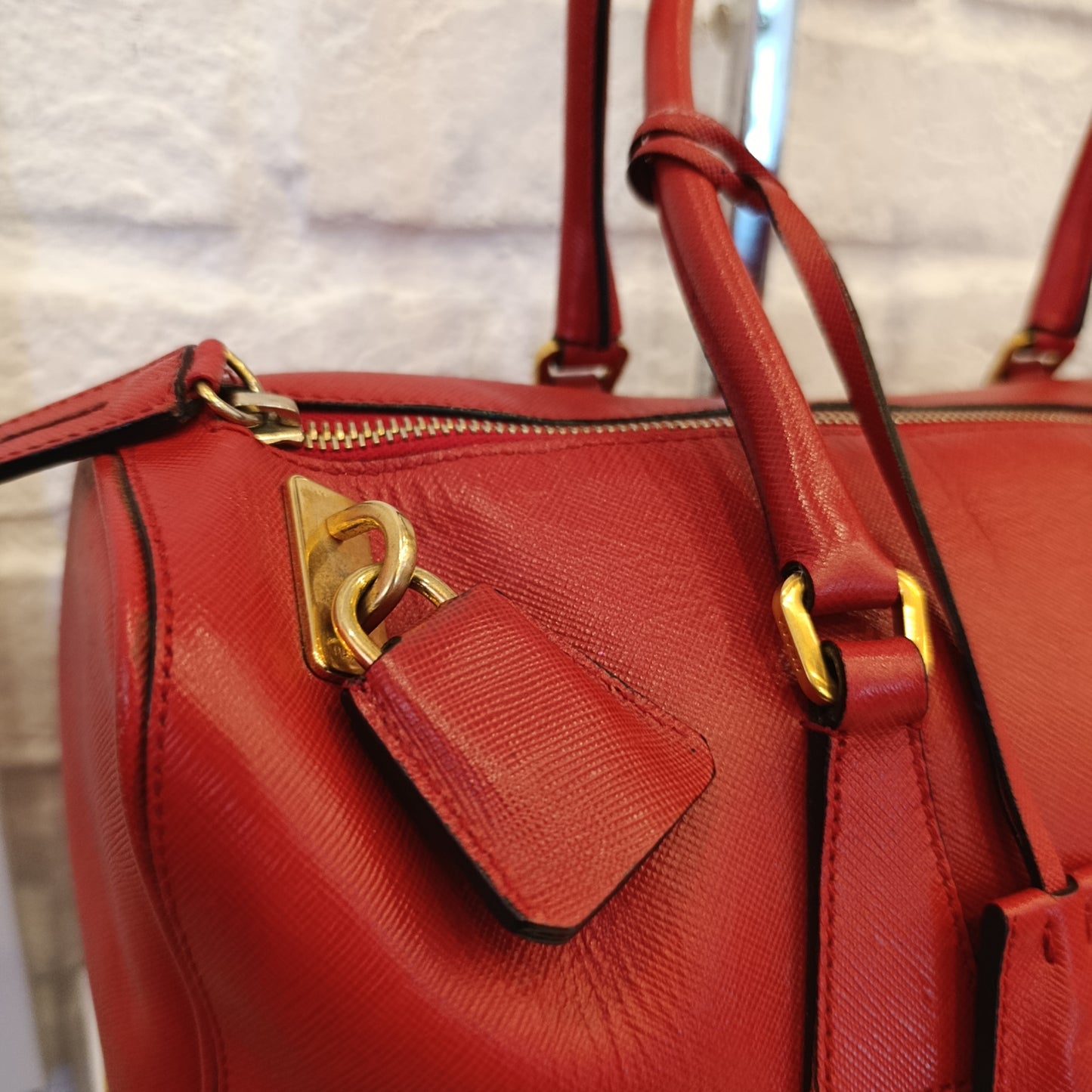 Borsa Prada rossa