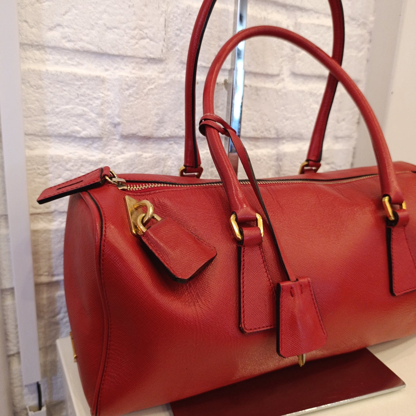 Borsa Prada rossa