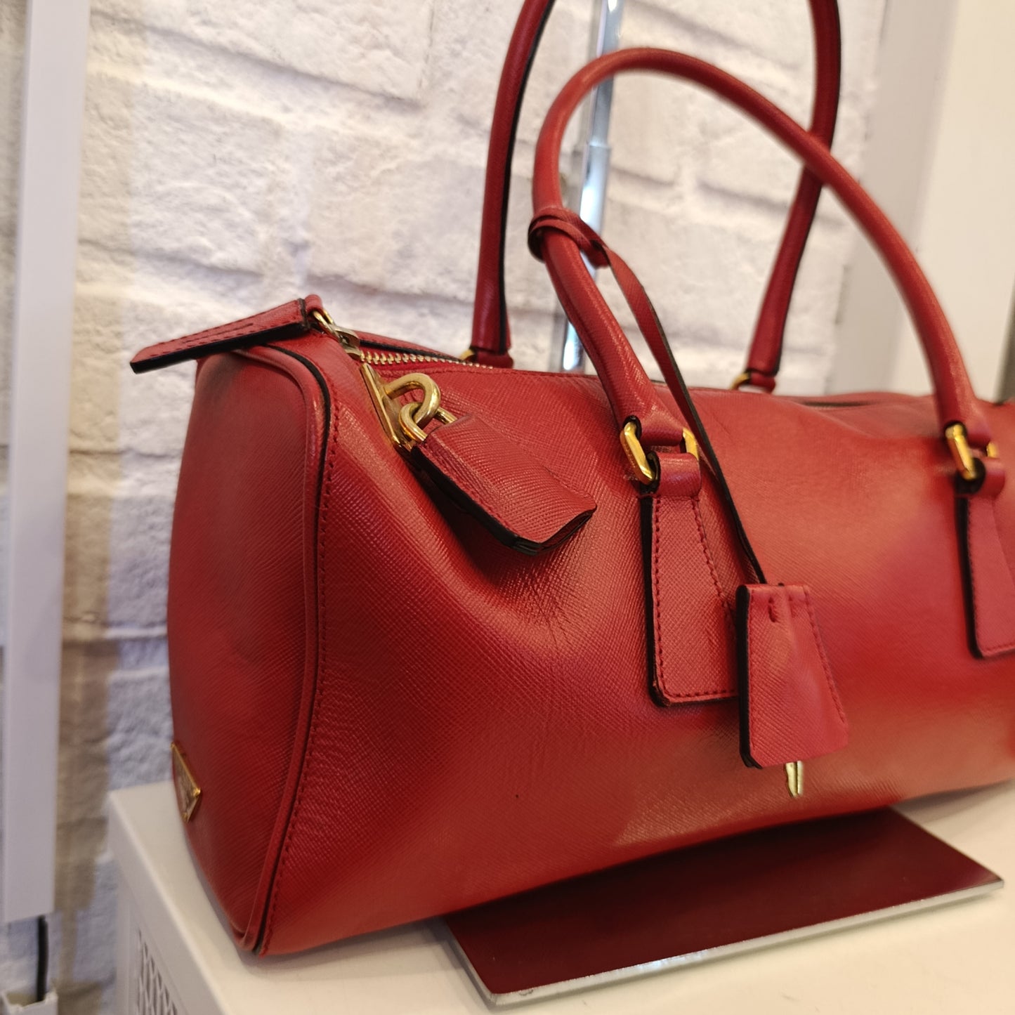 Borsa Prada rossa
