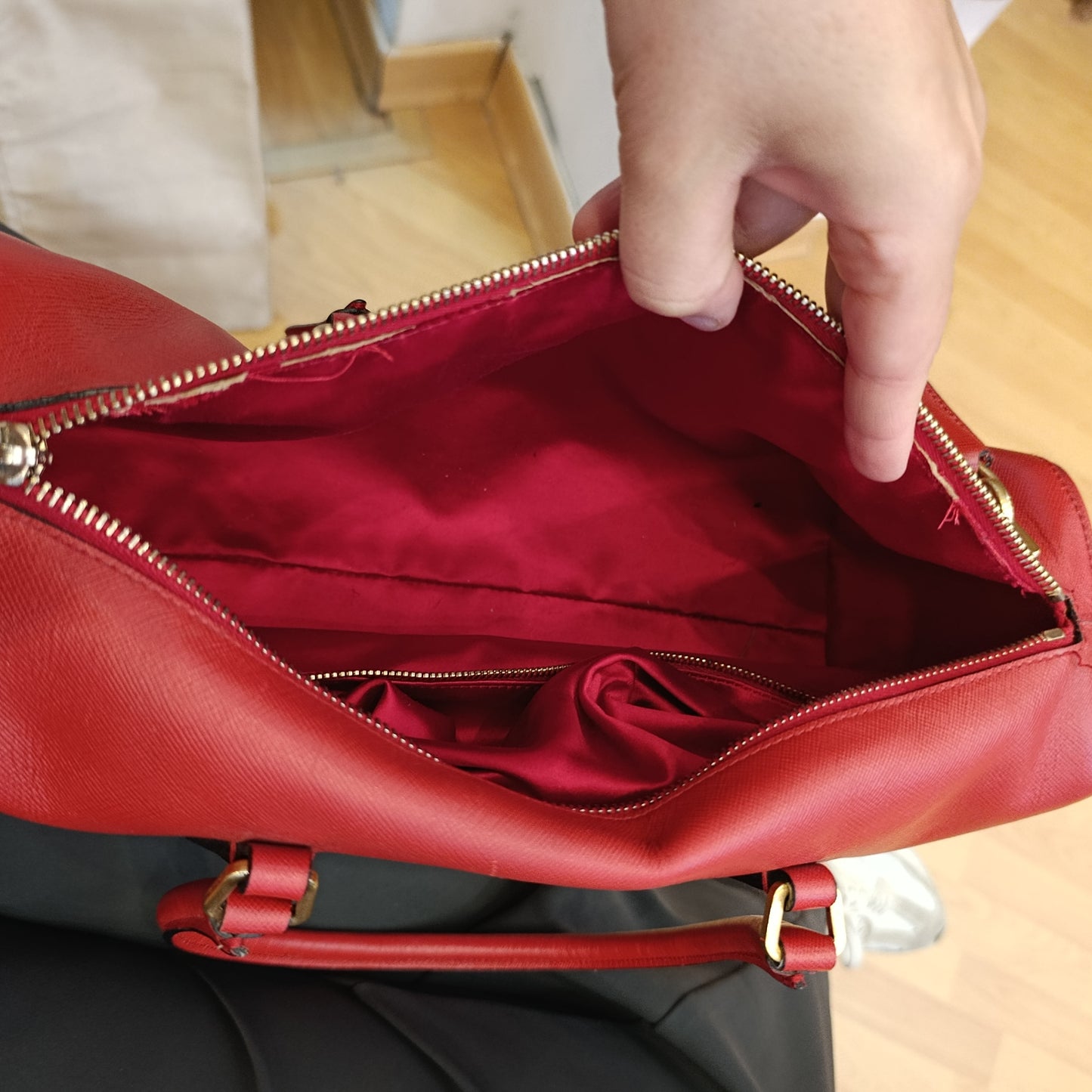Borsa Prada rossa