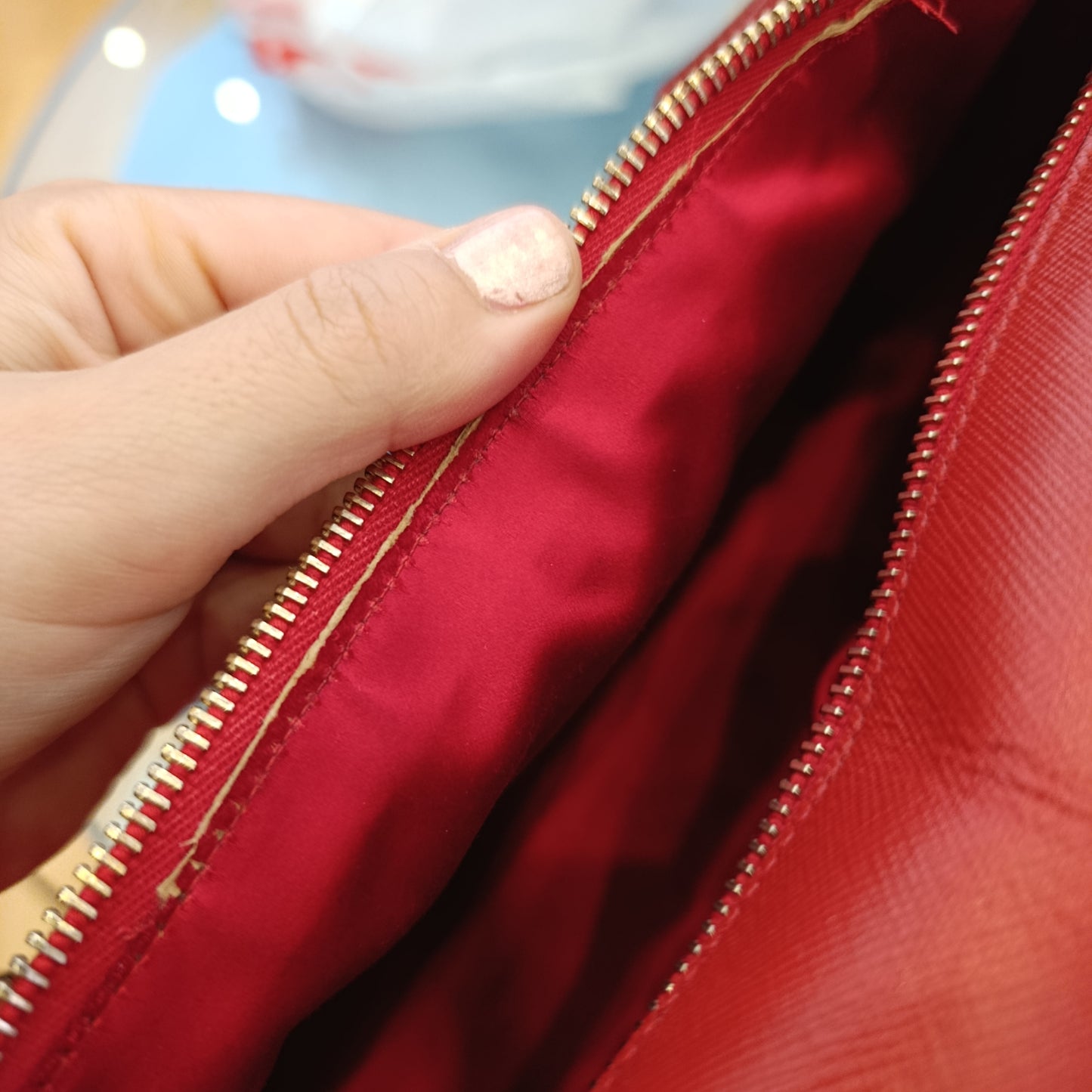Borsa Prada rossa